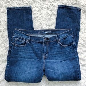 Old Navy Mid Rise Skinny Jeans (Short)